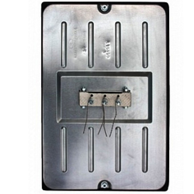 Конфорка КЭ-0,12/3 квт 295*415 мм. (шамотная) с залитыми спиралями